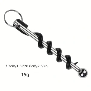 1pz cavatappi metallo acciaio inox vino bar casa gadget cucina