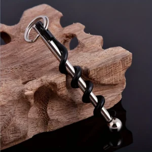 1pz cavatappi metallo acciaio inox vino bar casa gadget cucina