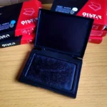 Tampone nero timbri vintage gomma decorazione carte regali