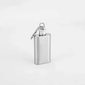 1pz fiaschetta portatile acciaio inox 60ml bottiglia vino campeggio