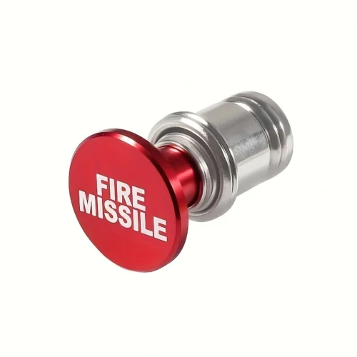 Spina auto pulsante fire missile Citadel anodizzato ROSSO 12V generico