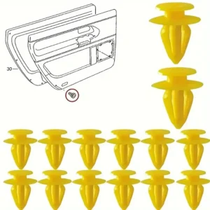 50x clip universale porta cruscotto per Audi A3 A6 VW T4 T5 Galaxy 7M0867299K