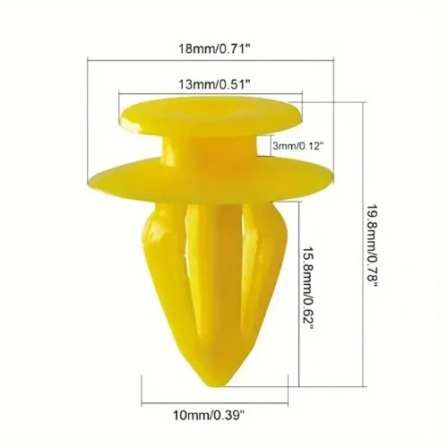 50x clip universale porta cruscotto per Audi A3 A6 VW T4 T5 Galaxy 7M0867299K