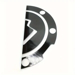 Adesivo serbatoio benzina moto motivo quadri neri bianchi resistente