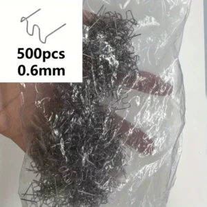 500pz chiodi calafataggio plastica anti-ossidazione ondulati paraurti auto