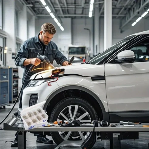 500pz chiodi calafataggio plastica anti-ossidazione ondulati paraurti auto
