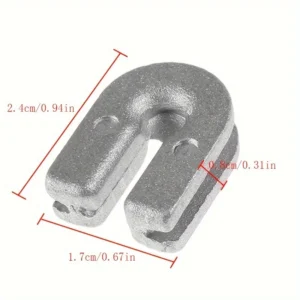 5pz maniche testa trimmer alluminio durevole ricambio T25 T35 T45