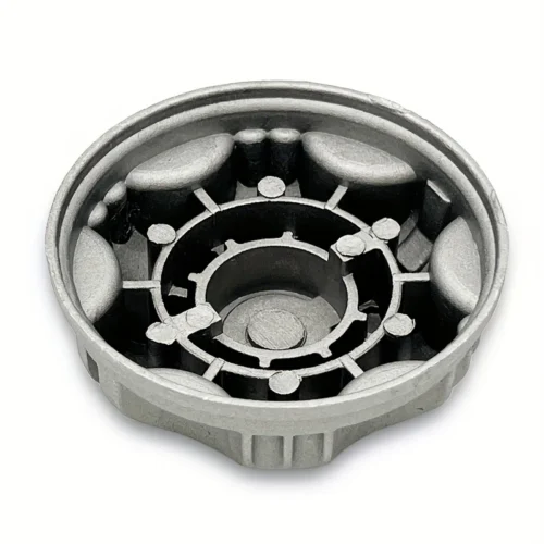 Cappuccio alluminio testa tagliagrass ventilato resistente facile installazione