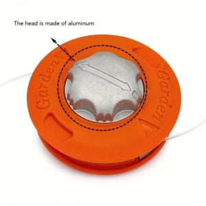 Cappuccio alluminio testa tagliagrass ventilato resistente facile installazione