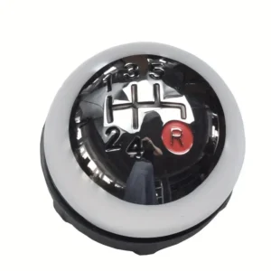 Pomello per FIAT 500 500c 2007-2018 Manuale Leva Cambio 5 Velocità Argento