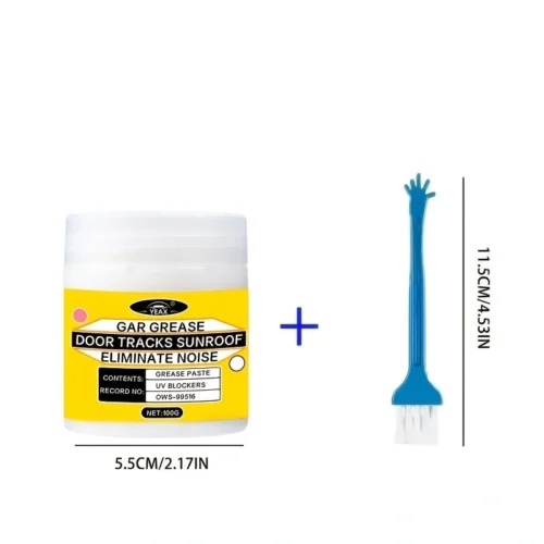 Grasso lubrificante alta prestazione, pasta bianca auto guide porta