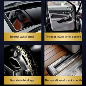 Grasso lubrificante alta prestazione, pasta bianca auto guide porta