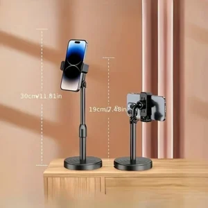 STAFFA DA TAVOLO SCRIVANIA RIGIDA PER CELLULARE SMARTPHONE REGOLAGILE UNIVERSALE