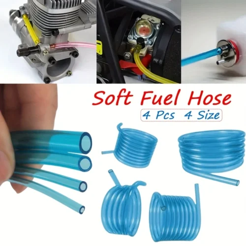 4 tubi alimentazione 1m giallo blu per motori 2 tempi tagliapastelli