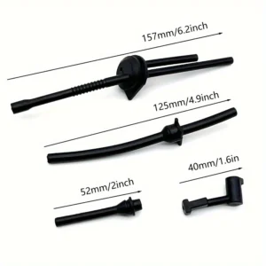 Accessori attrezzi giardino kit 2 tubi gomma motosega benzina