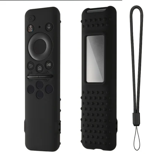 Custodia silicone NERA per telecomando SAMSUNG BN59 antiscivolo protezione