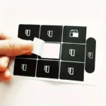 Adesivo riparazione pulsanti finestra per Volkswagen Golf V Passat 2002-2008