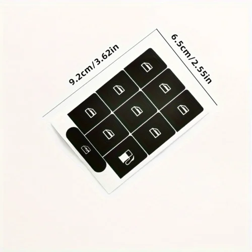 Adesivo riparazione pulsanti finestra per Volkswagen Golf V Passat 2002-2008