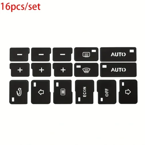 16pz adesivi riparazione pulsanti AC Audi A4 B6 B7 2000-2004