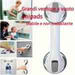 Maniglione Manico doccia di sicurezza con ventosa plastica resistente bagno