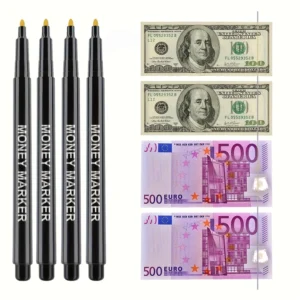 4pz penna rilevazione monete false acqua rileva valori autentici contraffatti
