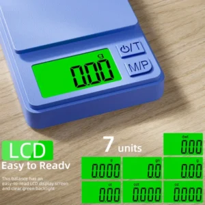 FODWET bilancia digitale mini 0,01g alta precisione LCD laboratorio gioielli