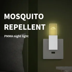 Repellente ultrasuoni zanzare luce notturna tecnologia onde sonore