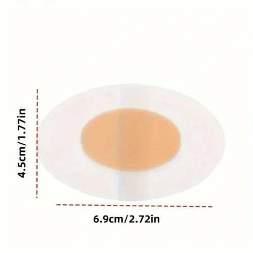 20 PZ CEROTTI IN GEL PER VESCICHE TALLONE CUSCINETTI PER TALLONI TRASPARENTI