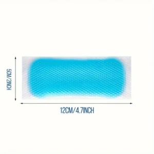 14pz pads gel rinfrescanti adesivi flessibili ghiaccio fronte calore
