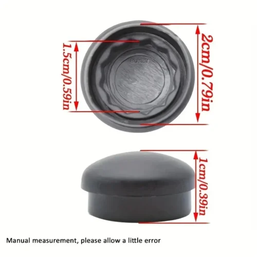 2pz Coperture per Dadi Braccio Tergicristallo per VW Passat Plastica Resistente