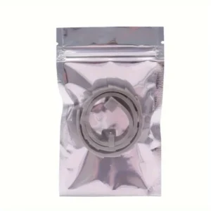 Collare regolabile gomma grigio L resistente ai morsi cani gatti