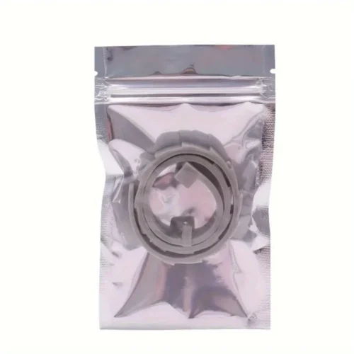 Collare regolabile gomma grigio L resistente ai morsi cani gatti