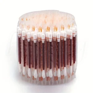 50pz spazzolini portatili multiuso iodio antimicrobico pulizia orecchie