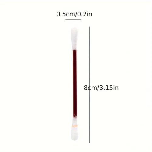 50pz spazzolini portatili multiuso iodio antimicrobico pulizia orecchie