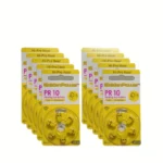 6pz batterie acustiche PR10 zinco-aria lunga durata senza mercurio