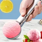 PALETTA DOSATORE IN ACCIAIO INOX PALLINE GELATO PORZIONATORE CUCCHIAIO GELATAIO