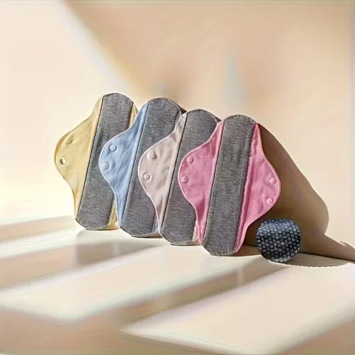 6pz assorbenti intimi riutilizzabili impermeabili donne anziani colore casuale