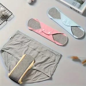 6pz assorbenti intimi riutilizzabili impermeabili donne anziani colore casuale