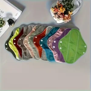 6pz assorbenti intimi riutilizzabili impermeabili donne anziani colore casuale