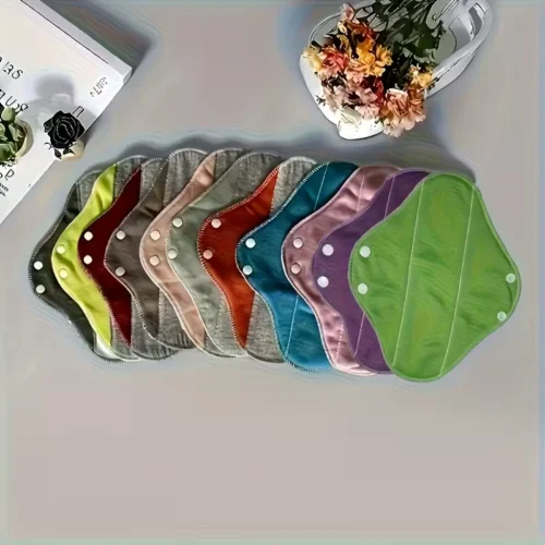 6pz assorbenti intimi riutilizzabili impermeabili donne anziani colore casuale