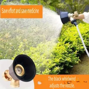 Ugello alta pressione metallo ottone giardino prato antivento spray