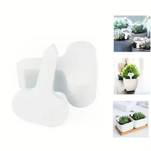 20pz etichette plastica T giardino vivaio resistente impermeabile