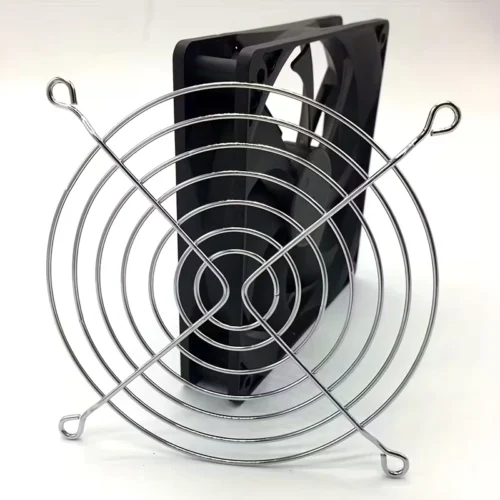 2pz Griglia protettiva rete ferro ventola computer custodia alimentatore