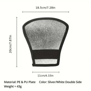 Riflettore doppio lato fotografia flash materiale TPU