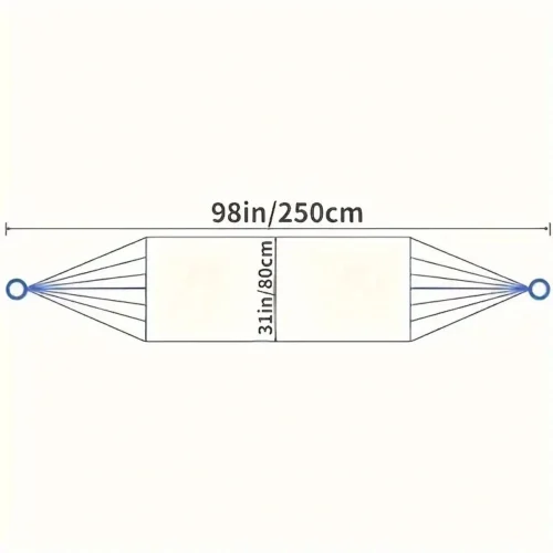 AMACA IN RETE IN NYLON DA GIARDINO ESTERNO CAMPEGGIO 80CM X 250CM