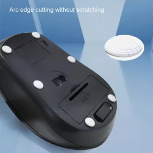 20pz tappetini mouse silicone resistenti universali cablati wireless