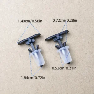 10x clip fissaggio striscia porta poliammide VW Ford Opel Audi 90579619