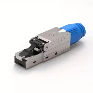 Connettore RJ45 Cat8 senza attrezzi dorato cavi ethernet 40Gbps