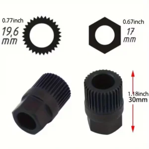 Strumento rimozione puleggia alternatore per VW Audi 33 denti meccanici