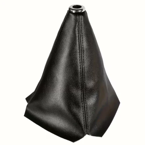 1pz copripomello cambio pelle sintetica antipolvere impugnatura auto